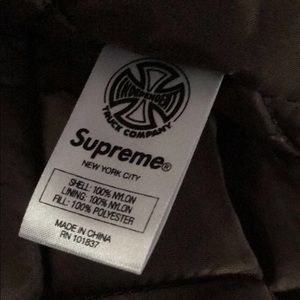 Supreme independent jacket